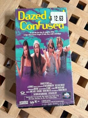 Vintage VHS Dazed and Confused VHS tape movie